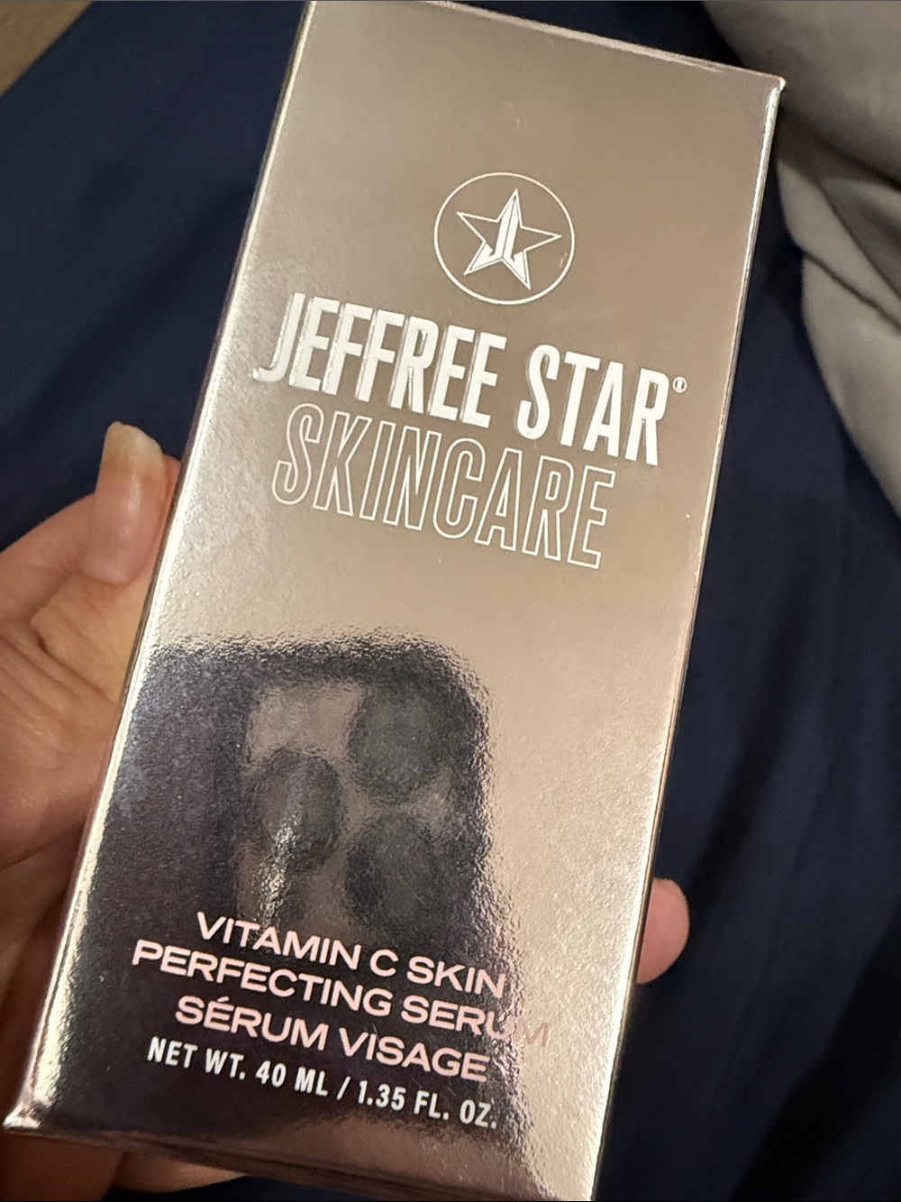 Jeffree Star Skincare Vitamin C Serum — Silver Packaging